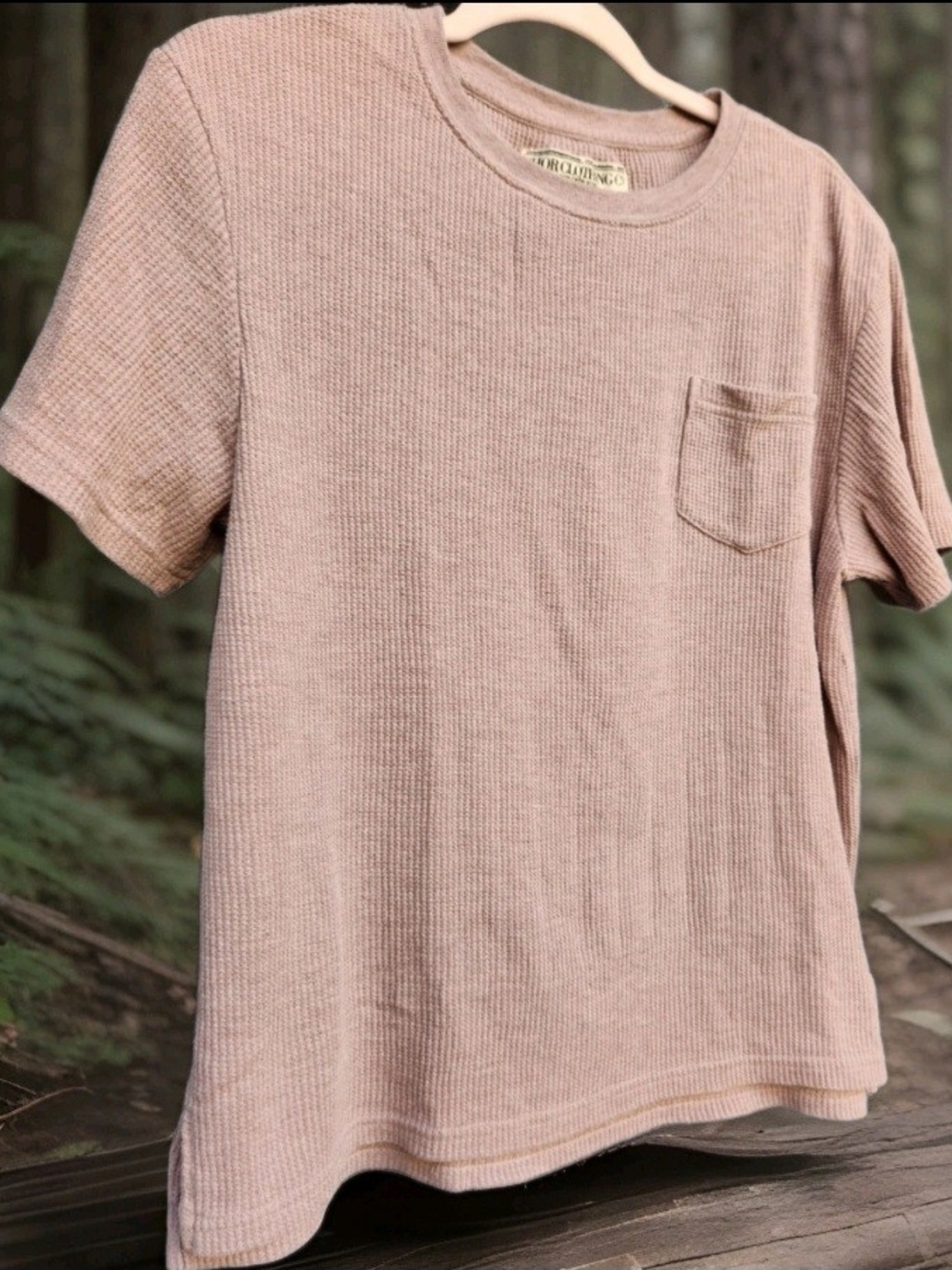 Cabincore Granolacore Granola Waffle Forrest Small S Boxy